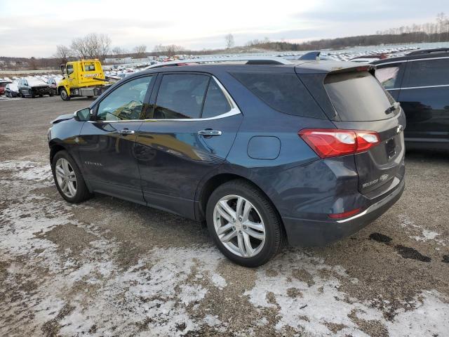 3GNAXXEV5KS541433 - 2019 CHEVROLET EQUINOX PREMIER BLUE photo 2