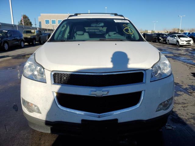 1GNKRFED4CJ282355 - 2012 CHEVROLET TRAVERSE LS WHITE photo 5