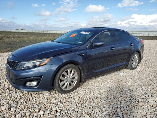 5XXGN4A71FG380914 - 2015 KIA OPTIMA EX BLUE photo 1