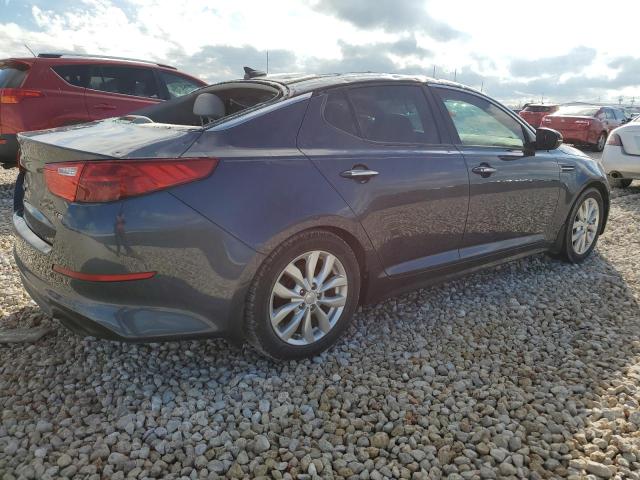 5XXGN4A71FG380914 - 2015 KIA OPTIMA EX BLUE photo 3