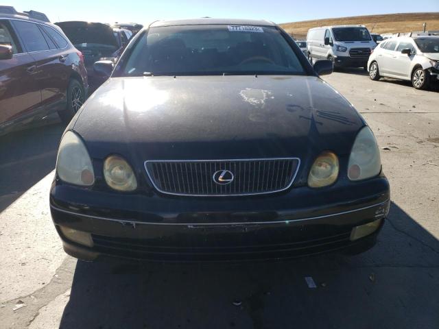 JT8BL69SX10002362 - 2001 LEXUS GS 430 BLACK photo 5