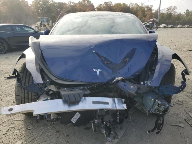 5YJ3E1ECXNF108237 - 2022 TESLA MODEL 3 BLUE photo 5