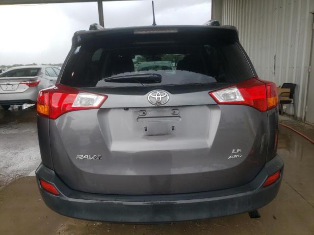 2T3BFREV2DW006285 - 2013 TOYOTA RAV4 LE GRAY photo 6