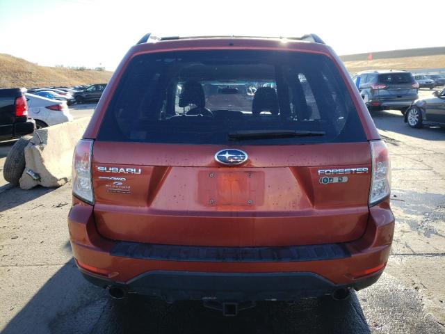 JF2SH6BCXAG790297 - 2010 SUBARU FORESTER XS ORANGE photo 6