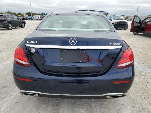 WDDZF4KB0HA216762 - 2017 MERCEDES-BENZ E 300 4MATIC BLUE photo 6