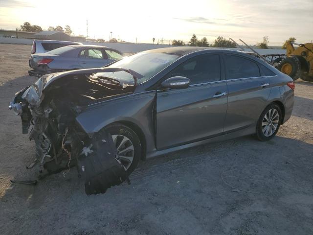 5NPEC4AC2EH898608 - 2014 HYUNDAI SONATA SE GRAY photo 1