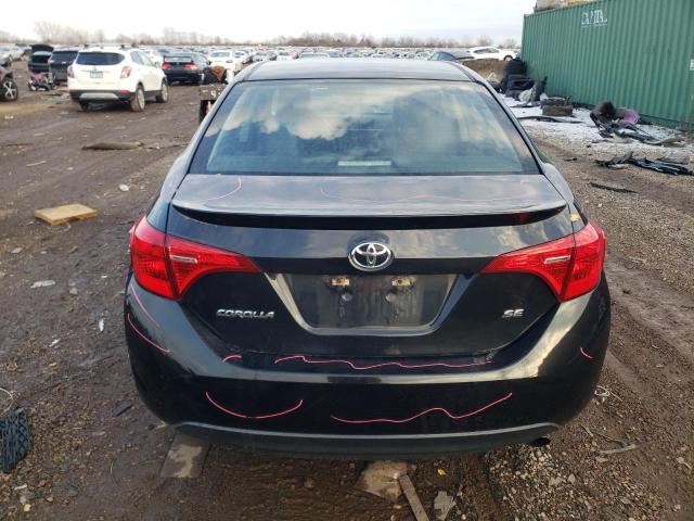 5YFBURHE9HP628853 - 2017 TOYOTA COROLLA L BLACK photo 6