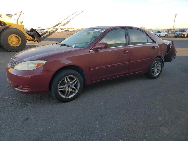 4T1BE32K33U700128 - 2003 TOYOTA CAMRY LE BURGUNDY photo 1