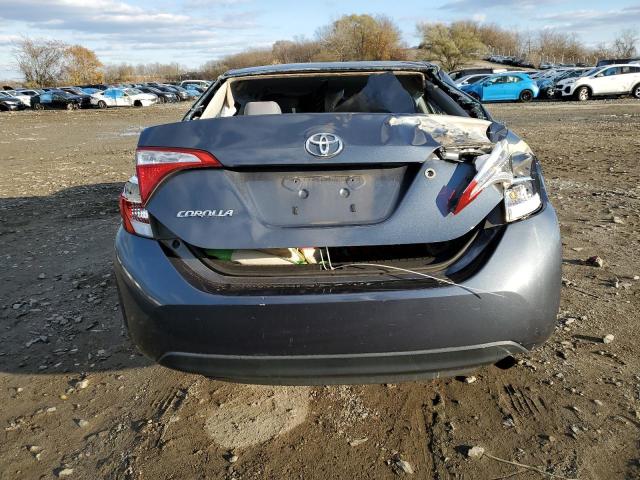 2T1BURHE2EC013220 - 2014 TOYOTA COROLLA L GRAY photo 6