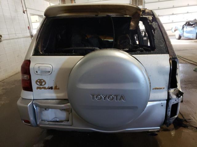 JTEHD20V556037723 - 2005 TOYOTA RAV4 WHITE photo 6