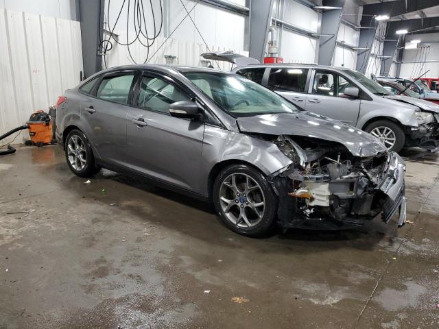 1FADP3F28DL271132 - 2013 FORD FOCUS SE GRAY photo 4