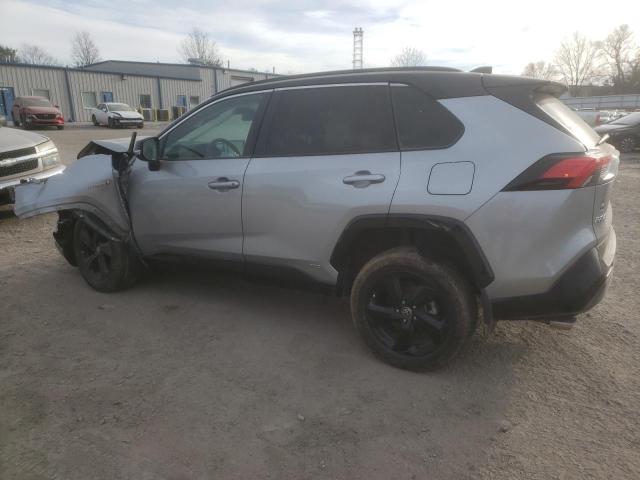 4T3E6RFV5MU037963 - 2021 TOYOTA RAV4 XSE SILVER photo 2