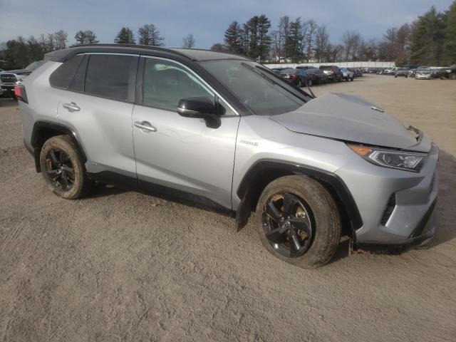 4T3E6RFV5MU037963 - 2021 TOYOTA RAV4 XSE SILVER photo 4