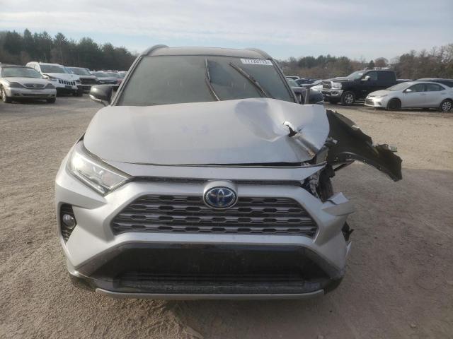 4T3E6RFV5MU037963 - 2021 TOYOTA RAV4 XSE SILVER photo 5