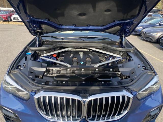 5UXJU2C50KLN65392 - 2019 BMW X5 XDRIVE50I BLUE photo 8