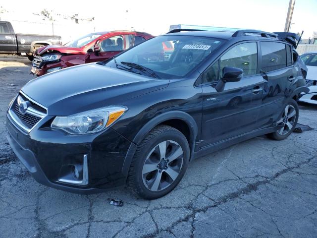 JF2GPBLC3GH224985 - 2016 SUBARU CROSSTREK 2.0I HYBRID TOURING BLACK photo 1