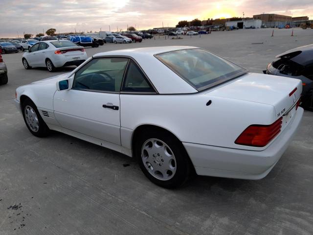 WDBFA63E3SF115739 - 1995 MERCEDES-BENZ SL 320 WHITE photo 2