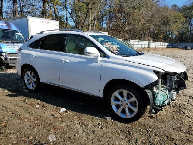 2T2ZK1BAXAC018604 - 2010 LEXUS RX 350 WHITE photo 4