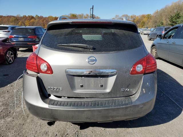 JN8AS5MVXDW605524 - 2013 NISSAN ROGUE S GRAY photo 6