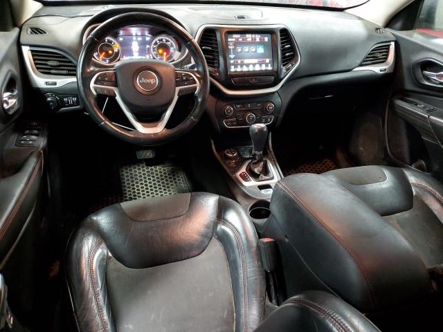 1C4PJMBB7HW520416 - 2017 JEEP CHEROKEE TRAILHAWK SILVER photo 8