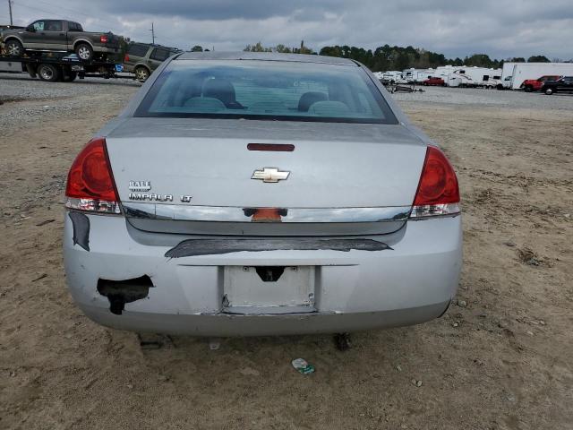 2G1WT55N189210491 - 2008 CHEVROLET IMPALA LT SILVER photo 6