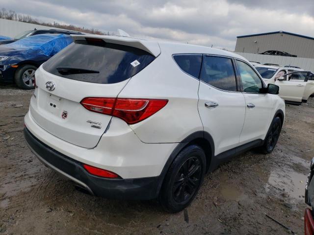 5XYZTDLB2DG061157 - 2013 HYUNDAI SANTA FE S WHITE photo 3