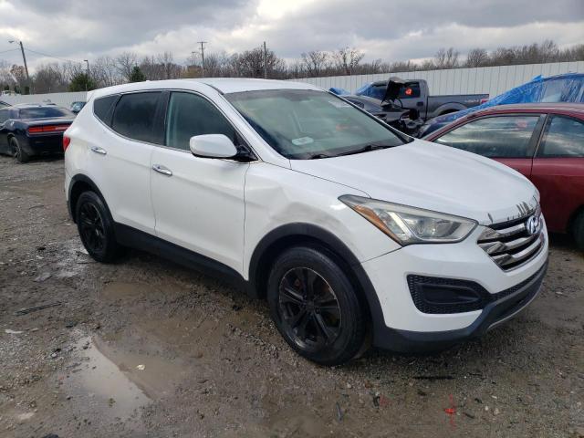 5XYZTDLB2DG061157 - 2013 HYUNDAI SANTA FE S WHITE photo 4