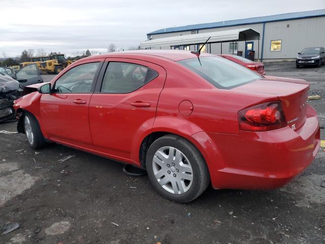 1B3BD4FB2BN508989 - 2011 DODGE AVENGER EXPRESS RED photo 2