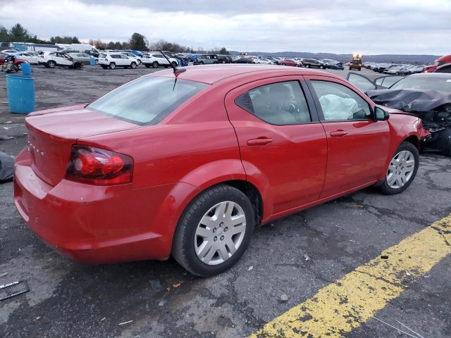 1B3BD4FB2BN508989 - 2011 DODGE AVENGER EXPRESS RED photo 3