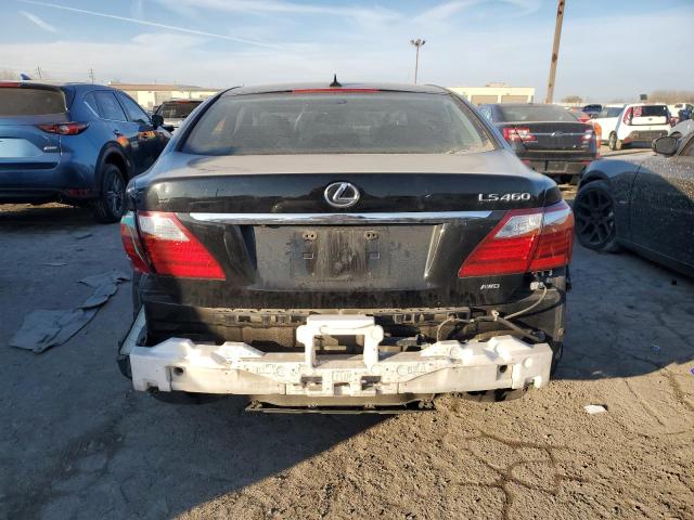 JTHCL5EF7B5012326 - 2011 LEXUS LS 460 BLACK photo 6