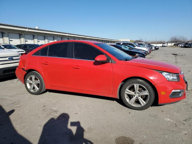 1G1PE5SB2F7144959 - 2015 CHEVROLET CRUZE LT RED photo 4