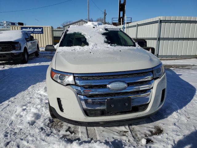 2FMDK3GC5CBA60271 - 2012 FORD EDGE SE WHITE photo 5