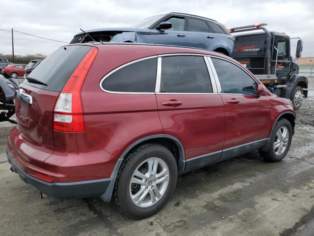 5J6RE3H75BL027069 - 2011 HONDA CR-V EXL RED photo 3