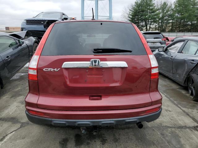 5J6RE3H75BL027069 - 2011 HONDA CR-V EXL RED photo 6