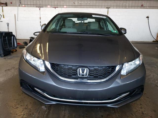 2HGFB2F57DH573869 - 2013 HONDA CIVIC LX GRAY photo 5