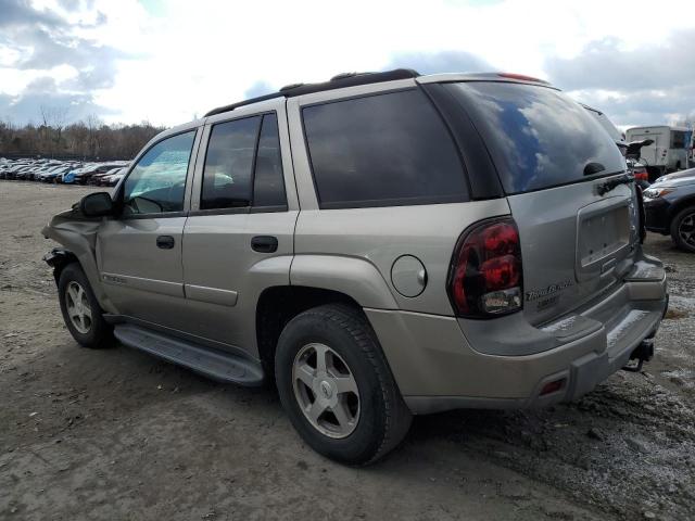 1GNDT13S732331041 - 2003 CHEVROLET TRAILBLAZE TAN photo 2