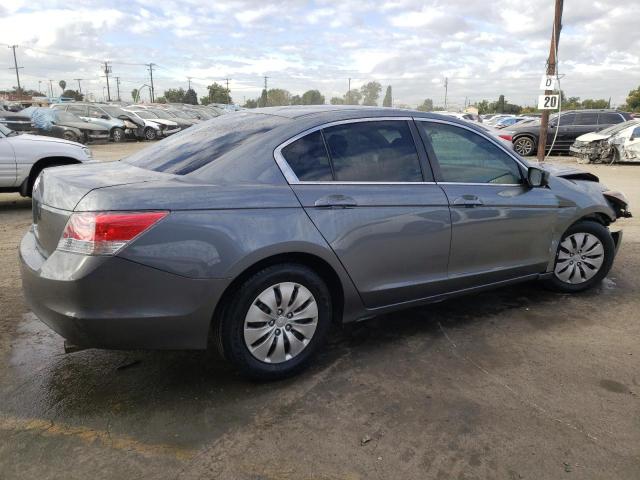 JHMCP26348C047823 - 2008 HONDA ACCORD LX GRAY photo 3