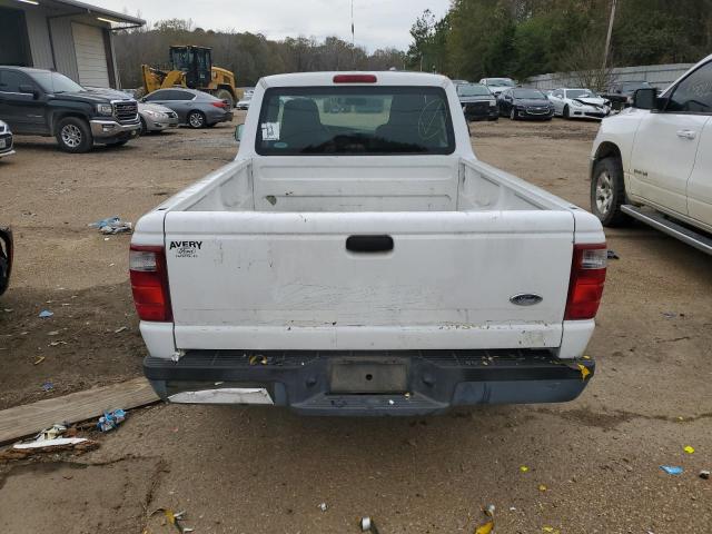 1FTYR10D65PB01964 - 2005 FORD RANGER WHITE photo 6