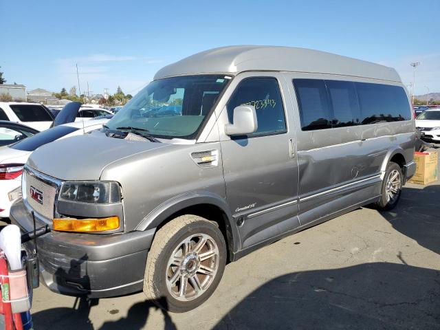 1GTW7BFG9J1246630 - 2018 GMC SAVANA G2500 GRAY photo 1