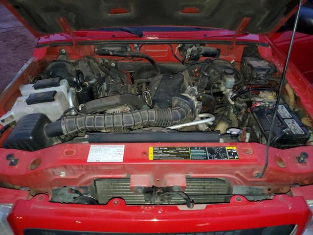 1FTYR10U54PA66770 - 2004 FORD RANGER RED photo 11