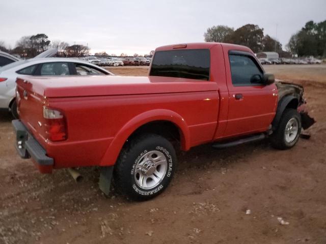 1FTYR10U54PA66770 - 2004 FORD RANGER RED photo 3