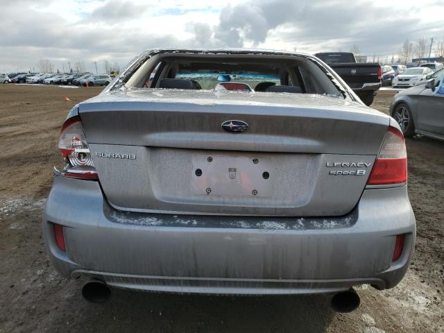 4S3BL696883207210 - 2008 SUBARU LEGACY 2.5 GT SPEC B SILVER photo 6