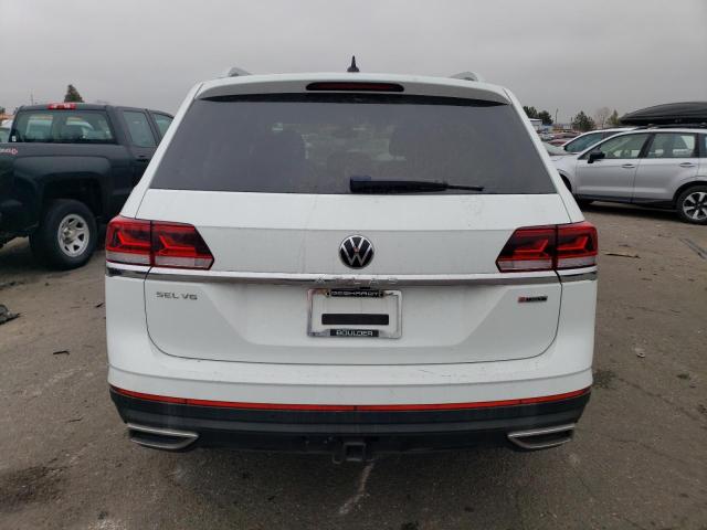 1V2BR2CA0MC524184 - 2021 VOLKSWAGEN ATLAS SEL WHITE photo 6