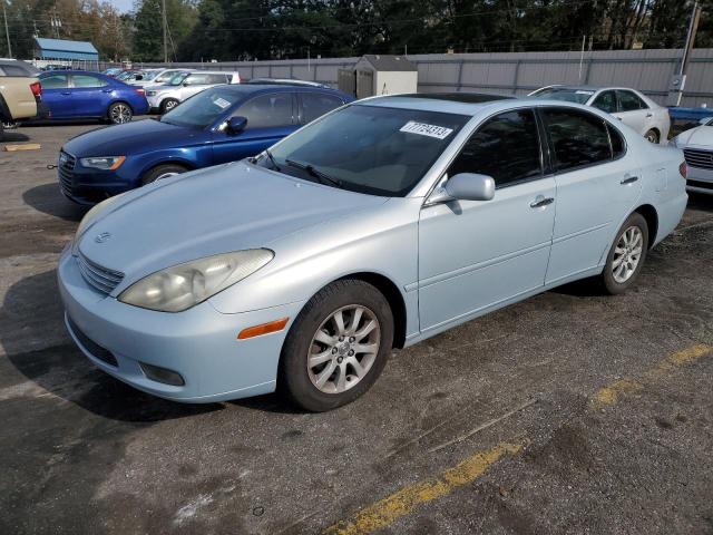 JTHBA30GX45045832 - 2004 LEXUS ES 330 BLUE photo 1