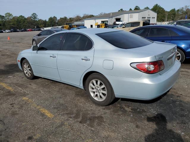 JTHBA30GX45045832 - 2004 LEXUS ES 330 BLUE photo 2