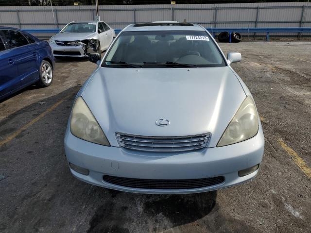 JTHBA30GX45045832 - 2004 LEXUS ES 330 BLUE photo 5