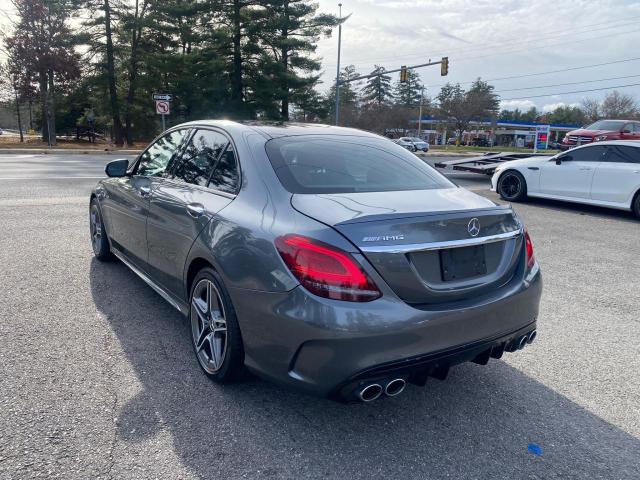 55SWF6EB9KU288772 - 2019 MERCEDES-BENZ C 43 AMG GRAY photo 4