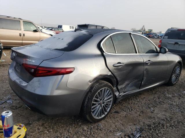 ZARFAEEN2J7579757 - 2018 ALFA ROMEO GIULIA TI Q4 GRAY photo 3