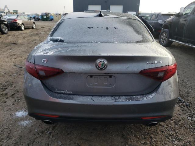 ZARFAEEN2J7579757 - 2018 ALFA ROMEO GIULIA TI Q4 GRAY photo 6