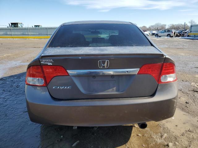 2HGFA1F65BH537813 - 2011 HONDA CIVIC LX-S GRAY photo 6